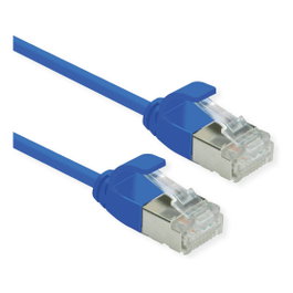 ROLINE 21.15.3344 Cable de parcheo Cat6a U/FTP 1,5 m Azul