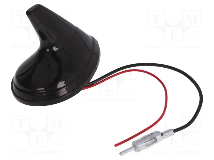 4CARMEDIA Antena Shark AM/FM Negro Brillante 4CARMEDIA Antena Shark AM/FM Negro Brillante