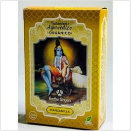 Radhe Shyam Tratamiento Capilar Ayurvedico Manzanilla 100G Eco Orgánico
