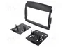ACV Bastidor de montaje de radio para Hyundai Sonata (NF) 2005-2008, 2 DIN, negro