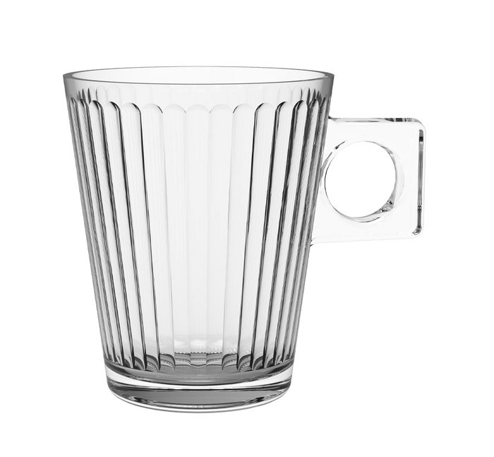 La Mediterranea Set 2 Tazas Café Con Leche Lima Lineal 21 cl La Mediterranea Set 2 Tazas Café Con Leche Lima Lineal 21 cl