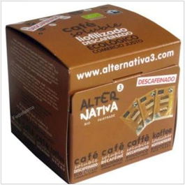Alternativa 3 Café Descafeinado Liofilizado Eco 25 Sobres