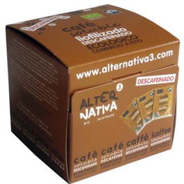 Alternativa 3 Café Descafeinado Liofilizado Eco 25 Sobres