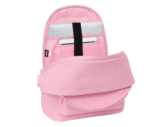 Safta Mochila Real Madrid Girl Rosa para Portátil 15,6 Pulgadas con USB Safta Mochila Real Madrid Girl Rosa para Portátil 15,6 Pulgadas con USB