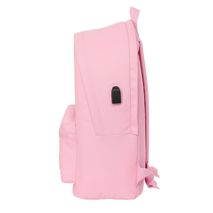 Safta Mochila Real Madrid Girl Rosa para Portátil 15,6 Pulgadas con USB Safta Mochila Real Madrid Girl Rosa para Portátil 15,6 Pulgadas con USB
