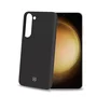 Celly CROMO - Funda para Samsung Galaxy S23+ 5G (6.6") - Protección Resistente a Golpes y Rayones - Microfibra y TPU - Negro