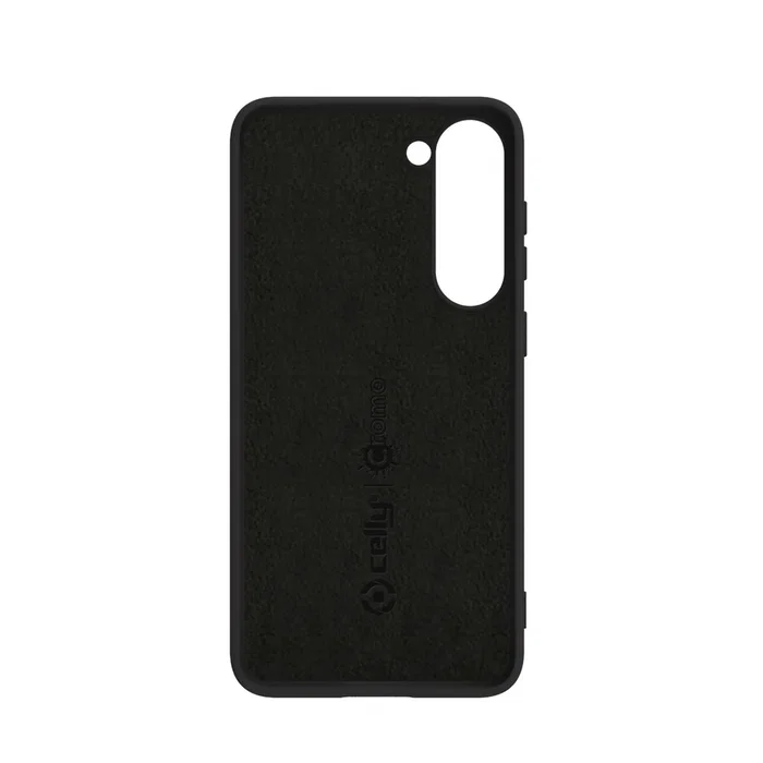 Celly CROMO - Funda para Samsung Galaxy S23+ 5G (6.6") - Protección Resistente a Golpes y Rayones - Microfibra y TPU - Negro
