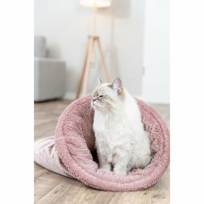 Cama para Gato Trixie Livia Soft Rosa Ø 40 X 60 CM