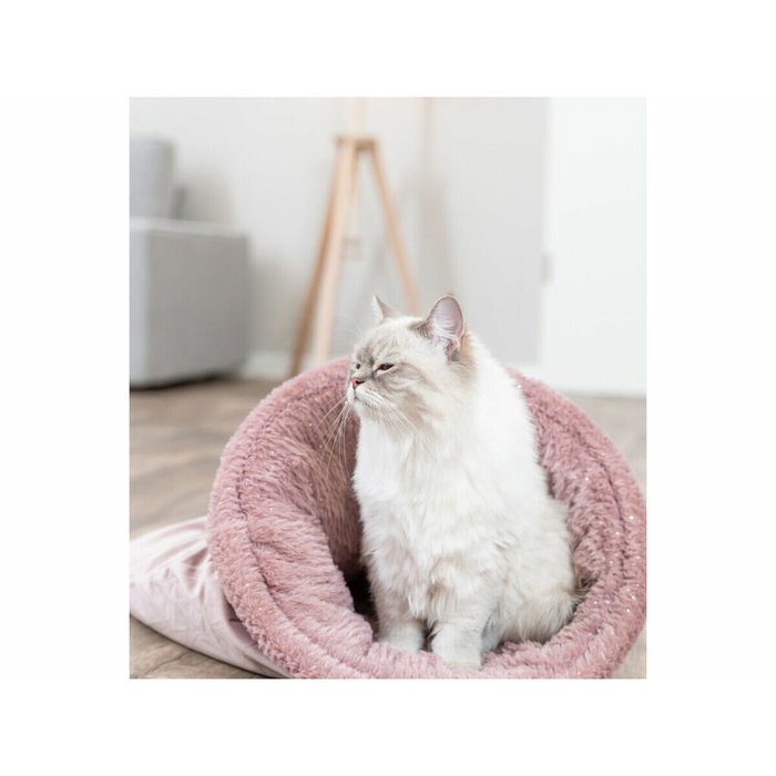 Cama para Gato Trixie Livia Soft Rosa Ø 40 X 60 CM