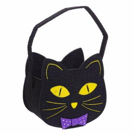 My Other Me Bolso de Caramelos de Fieltro Negro