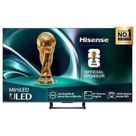 Hisense 55U7NQ Televisor 55" 4K ULED Mini LED Smart TV 144Hz HDR10+ Adaptive Wi-Fi Bluetooth HDMI 2.1 VIDAA
