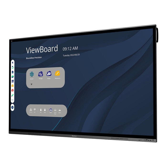 Viewsonic IFP8662 Panel Interactivo 86" 4K UHD HDMI/VGA/USB-C Brillo 450nits