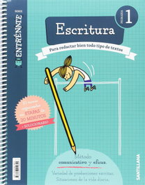 SANTILLANA, CUADERNO EXPRESIÓN 1ºPRIMARIA. ENTRÉNATE - SANTILLANA