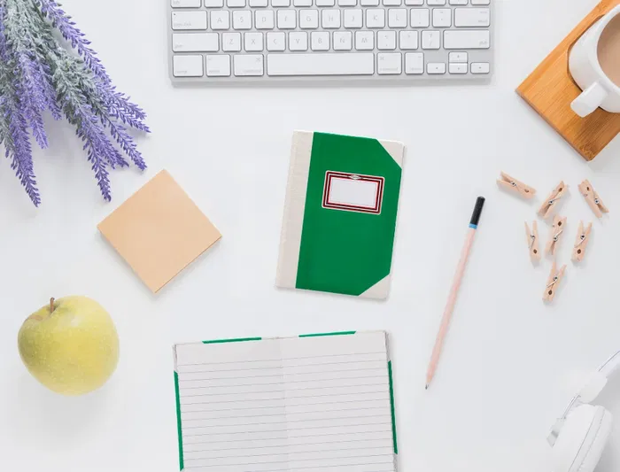 Fernandes DIN A6+ Libro Cartone Cosido Rayado Horizontal 50 Hojas 100 gr Rojo