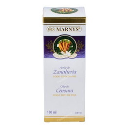 MARNYS Aceite De Zanahoria Spray 100Ml Potenciador Bronceado Mejora Tono Piel Seca