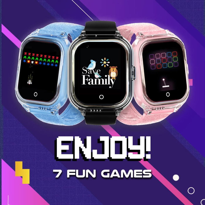 SAVE FAMILY Smartwatch Enjoy Azul