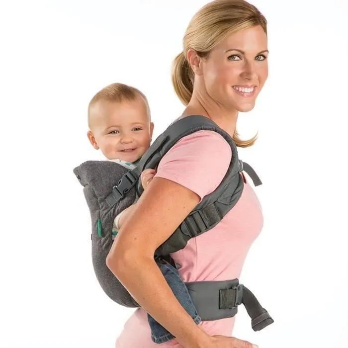 Infantino Portabebés Flip Ergo 4 en 1 Ergonómico Ajustable Desde el Nacimiento Infantino Portabebés Flip Ergo 4 en 1 Ergonómico Ajustable Desde el Nacimiento