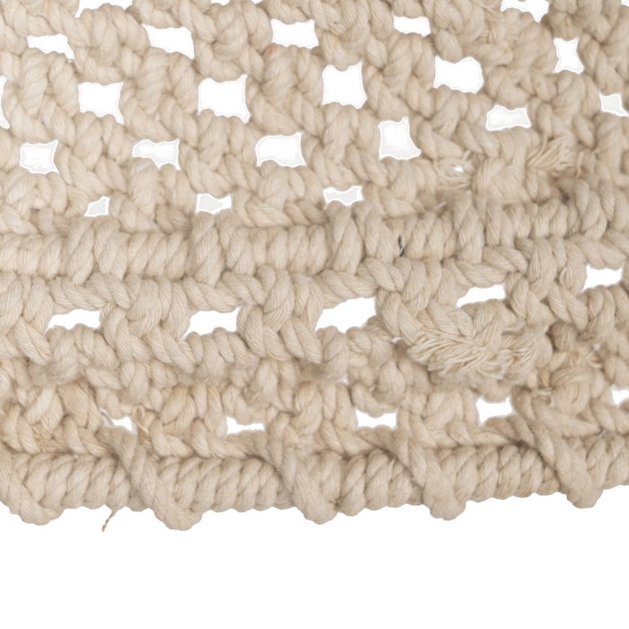 Lampara Techo Blanco Algodón Iluminación 50 X 50 X 30 cm