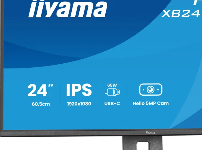 Iiyama ProLite XB2497HSNH-B1 Monitor IPS Full HD 23.8 pulgadas USB-C, RJ45, Negro Iiyama ProLite XB2497HSNH-B1 Monitor IPS Full HD 23.8 pulgadas USB-C, RJ45, Negro