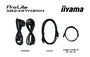 Iiyama ProLite XB2497HSNH-B1 Monitor IPS Full HD 23.8 pulgadas USB-C, RJ45, Negro