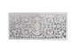 DKD Home Decor Cabecero de Cama MDF Tallado Blanco 160x81 cm