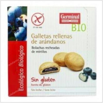 GERMINAL BIO Galletas Rellenas Arándanos 200Gr Bio Sin Gluten Ecológicas