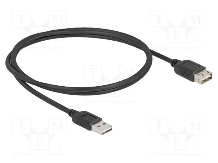DeLOCK 81512 Cable de extensión USB 2.0 Tipo-A de 1 m DeLOCK 81512 Cable de extensión USB 2.0 Tipo-A de 1 m