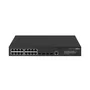 Dahua DH-AS4300-16GT4GF Switch de red gestionado L2/L2+, 16 puertos Gigabit Ethernet RJ-45, 4 puertos SFP, Negro, para montaje en rack