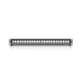 Ubiquiti UACC-Rack-Panel-Patch-Blank-24 Panel Keystone 1U Gris