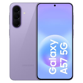 Samsung Galaxy A57 5G Smartphone 256 GB 8 GB RAM 6.7" Super AMOLED Plus 120Hz 50 MP Triple Cámara 5000 mAh One UI 8.5 Android 16.0 Lila (Awesome Lilac)