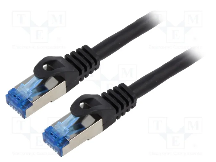 Lanberg Patch cord Cat6a S/FTP 20m Negro Lanberg Patch cord Cat6a S/FTP 20m Negro