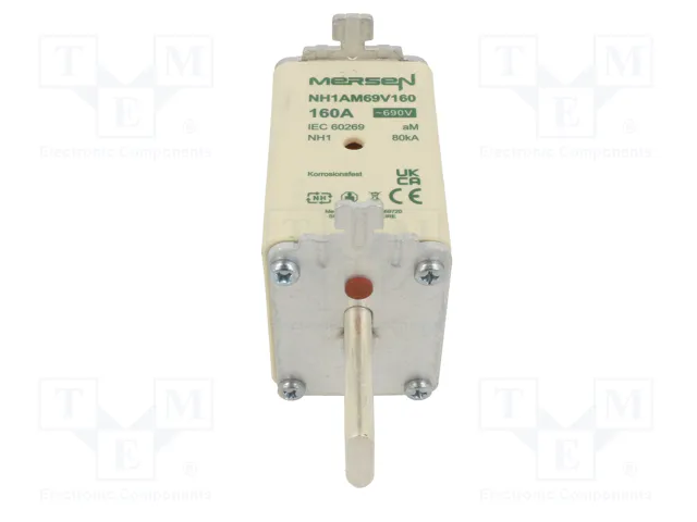 MERSEN Fusible NH1 de Cerámica Industrial 160A 690VAC