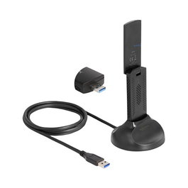 DeLOCK Adaptador Wi-Fi 6E Dualband WLAN USB AX5400 12774