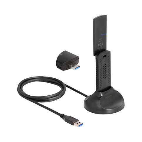 DeLOCK Adaptador Wi-Fi 6E Dualband WLAN USB AX5400 12774 DeLOCK Adaptador Wi-Fi 6E Dualband WLAN USB AX5400 12774