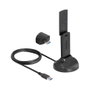 DeLOCK Adaptador Wi-Fi 6E Dualband WLAN USB AX5400 12774