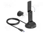 DeLOCK 12774 Adaptador de red Wi-Fi 6E Dualband AX5400 USB