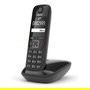 Gigaset AS690 Teléfono Inalámbrico DECT/Analógico, Pantalla 2", Altavoz, 100 Entradas, Negro