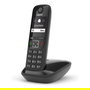Gigaset AS690 Teléfono Inalámbrico DECT/Analógico, Pantalla 2", Altavoz, 100 Entradas, Negro
