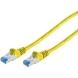 S-Impuls Patchkabel CAT6a RJ45 S/FTP PiMF 5m Amarillo