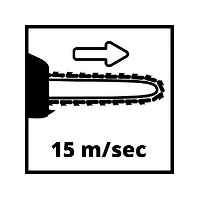 Einhell GE-LC 36/35 Li-Solo Motosierra de Podar a Batería 36V, Longitud de Corte 33 cm, Hoja 35 cm, Sin Cable