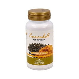 JELLYBELL Curcubel 60 Cápsulas - Ayuda Digestión, Hígado y Vesícula Biliar, Depura Sangre