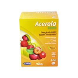 ORTHO NAT Acerola 1000Mg 100Comp Suplemento Vitamina C para Sistema Inmune