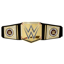 MATTEL Cinturón Réplica Título Campeonato WWE Juguete para Niños, Más de 90cm de Largo