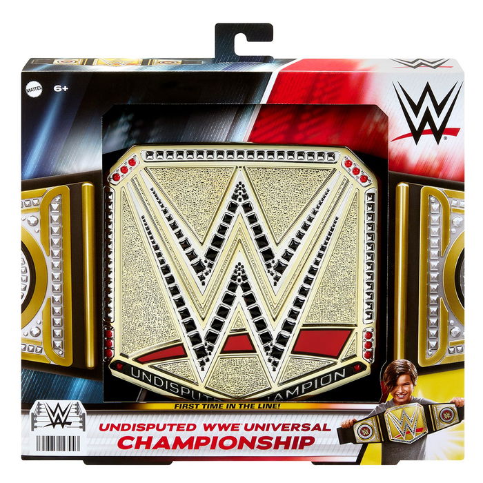Mattel WWE Cinturón de Campeonato Universal Undisputed HYJ35 para Niños