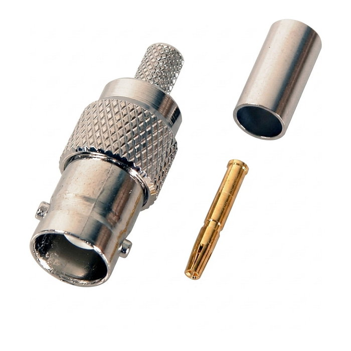 EFB Elektronik EFB 52511.1 Conector de crimpado recto RG59/62 EFB Elektronik EFB 52511.1 Conector de crimpado recto RG59/62