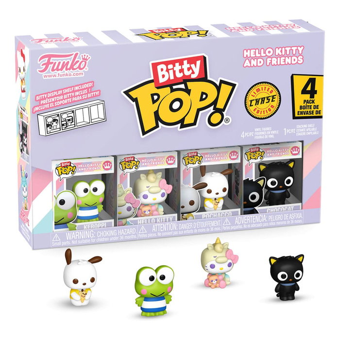 Funko Bitty POP! Hello Kitty and Friends Pack de 4 Figuras Vinyl Series 2 Funko Bitty POP! Hello Kitty and Friends Pack de 4 Figuras Vinyl Series 2