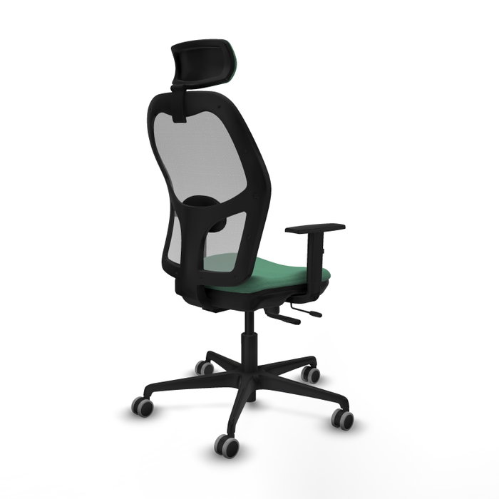 PIQUERAS Y CRESPO Silla de oficina Jorquera Verde esmeralda y Gris PIQUERAS Y CRESPO Silla de oficina Jorquera Verde esmeralda y Gris