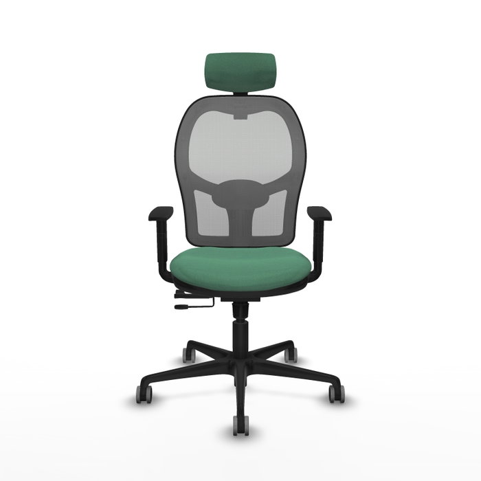 PIQUERAS Y CRESPO Silla de oficina Jorquera Verde esmeralda y Gris PIQUERAS Y CRESPO Silla de oficina Jorquera Verde esmeralda y Gris