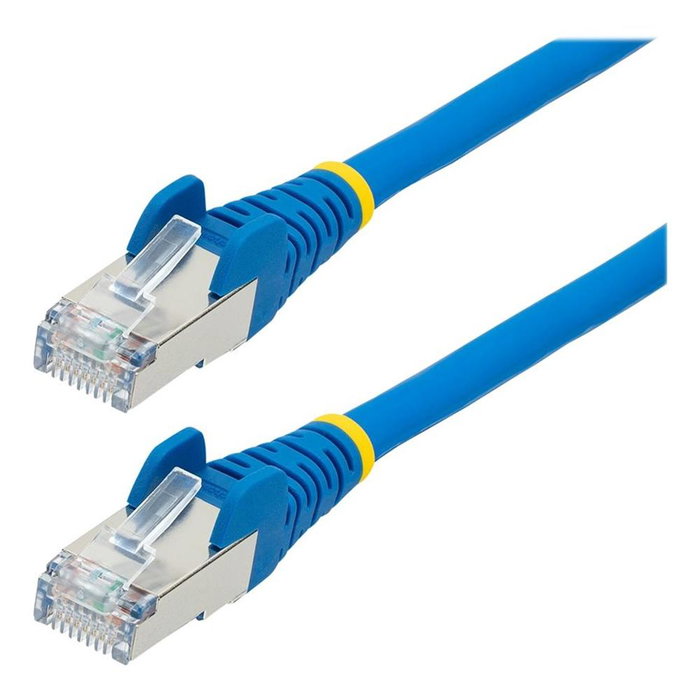 StarTech.com Cable de Red Ethernet Cat6a 7,5m Azul LSZH 10GbE 500MHz PoE++ 100W Snagless