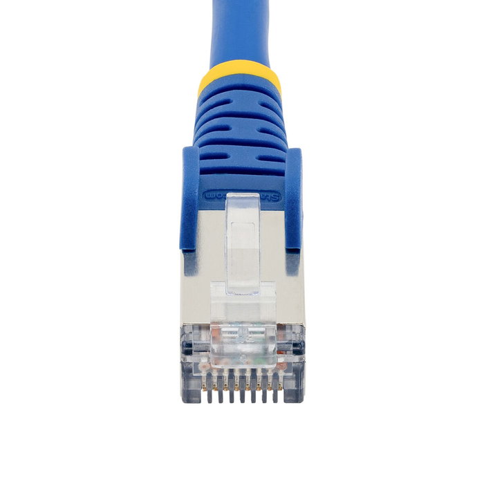 StarTech.com Cable de Red Ethernet Cat6a 7,5m Azul LSZH 10GbE 500MHz PoE++ 100W Snagless